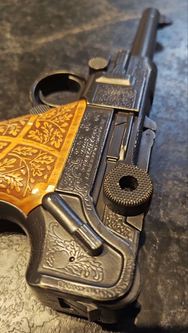 東京マルイ製　ゲーリングルガー　ルガーP08　バイオハザード