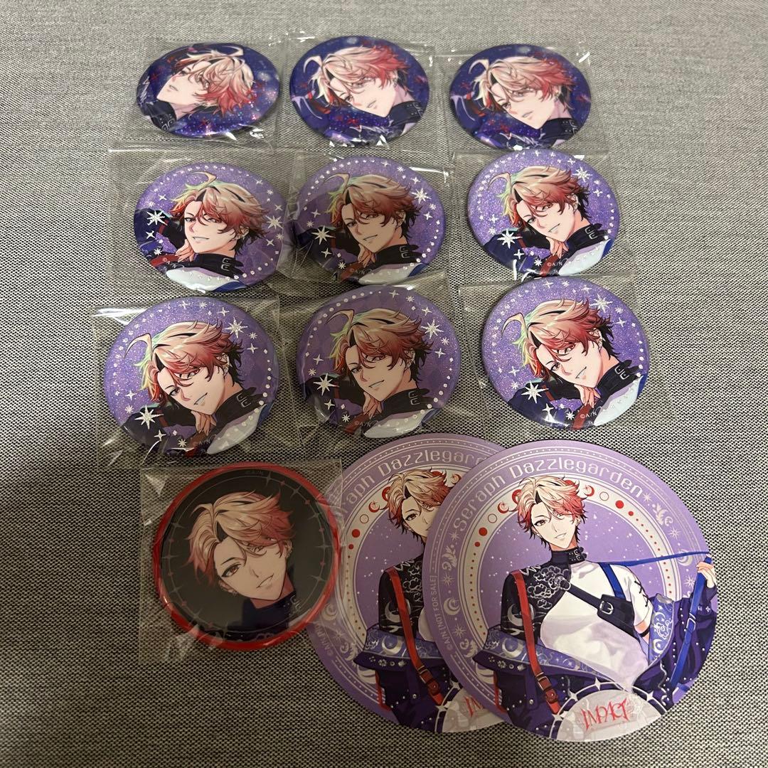 セラフ・ダズルガーデン IMPACT 缶バッジ コースター