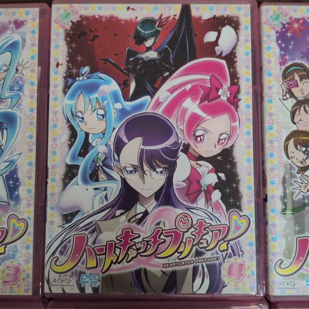 ハートキャッチプリキュア DVD 全16巻セット　ケース有り