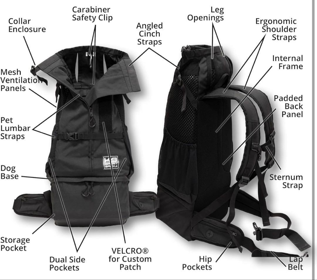 K9 Sport Sack Knavigate XL ミッドナイトブラック