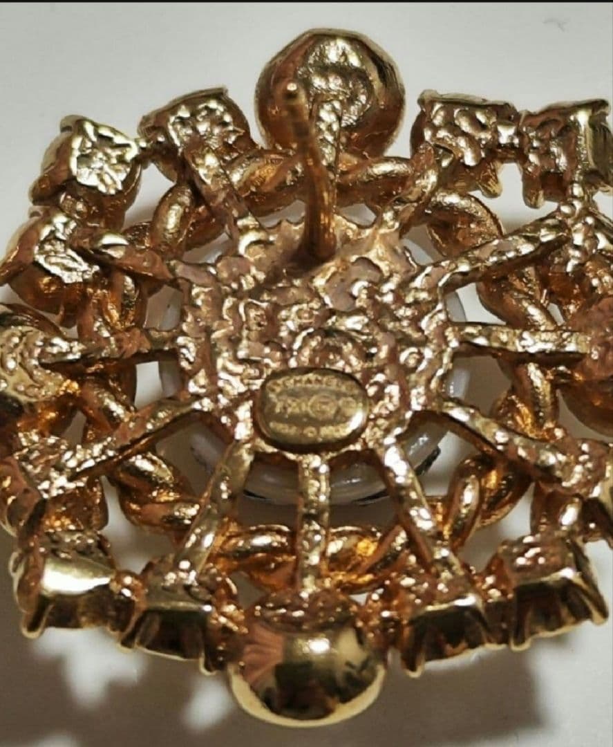 激レアシャネル CHANEL ピアス ココマーク パール　ラインストーン