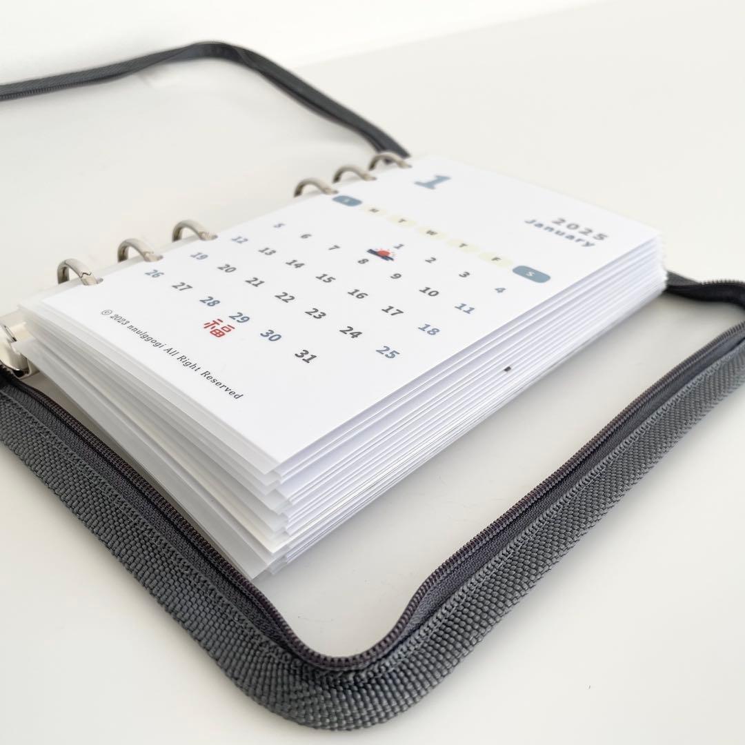 新春セール　韓国　貯金　アクリルバインダー　カバー　リフィル　1年分　ジップ