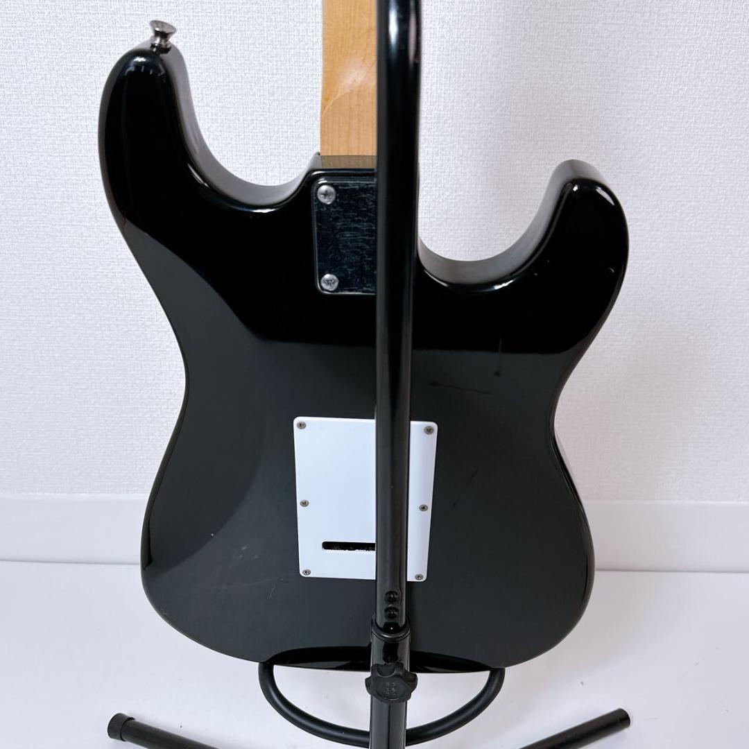 PLAYTECH エレキギター レフティ 左 ブラック