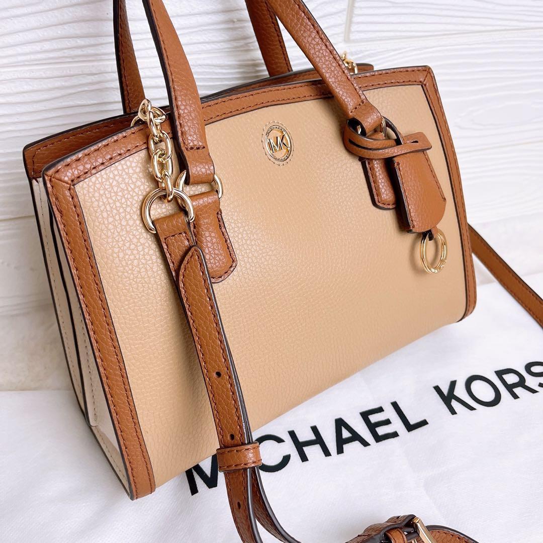 極美品☆MICHAEL KORSマイケルコース 2wayチェーンショルダーバッグ