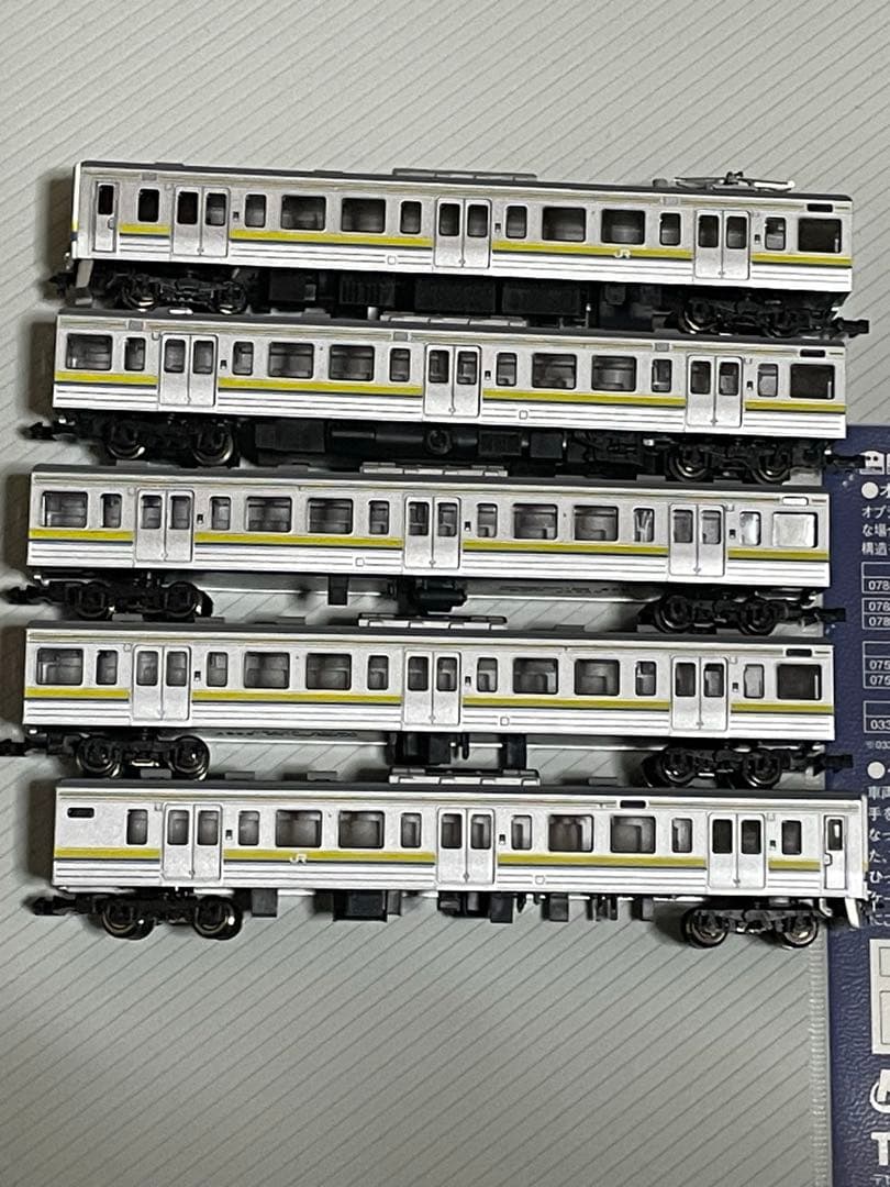 Nゲージ 92324 211系3000番台房総色5両セット　その2