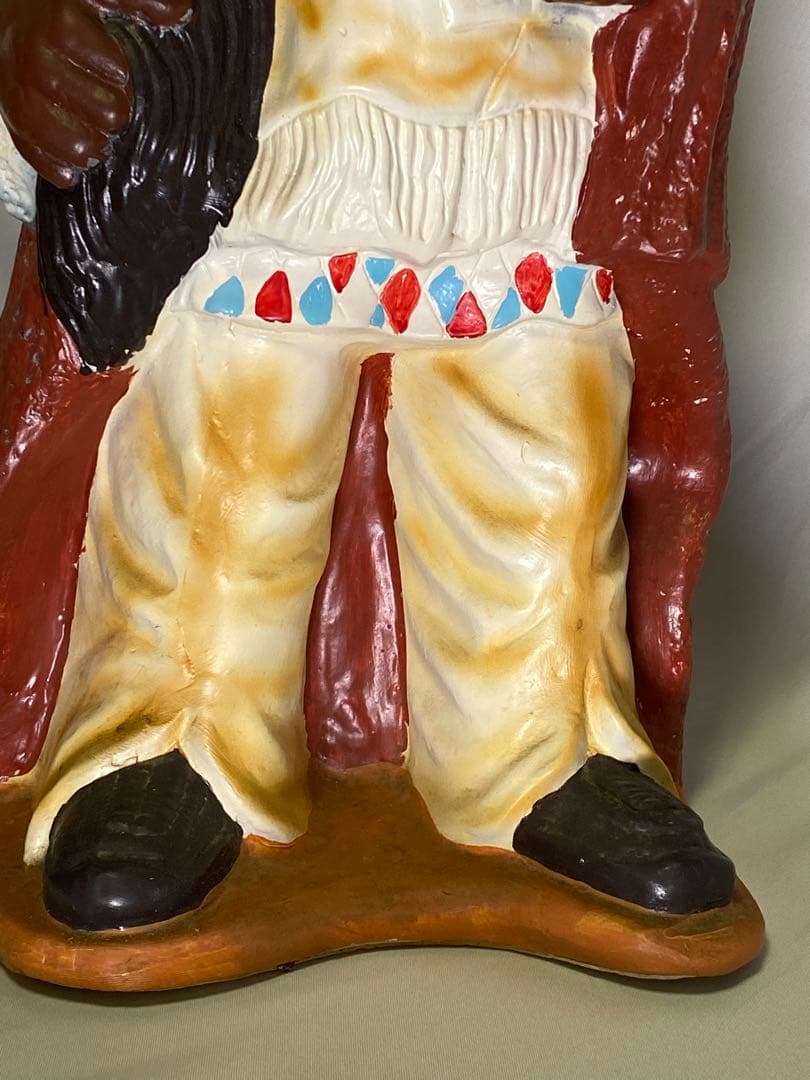 2173❣️ インディアン　女性　オブジェ　看板