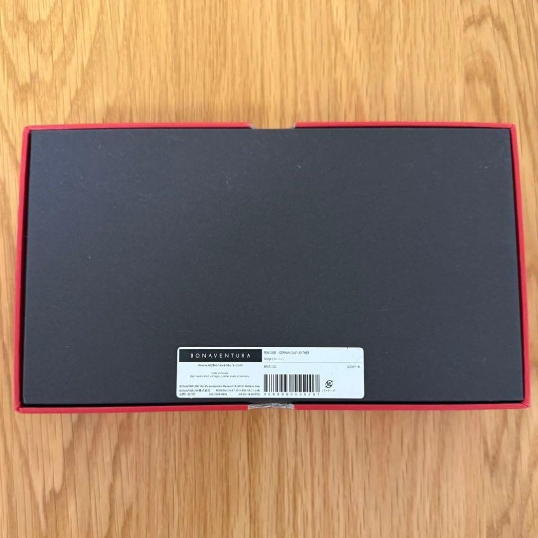 美品❤︎ BONAVENTURA ボナベンチュラ ペンケース シュリンクレザー