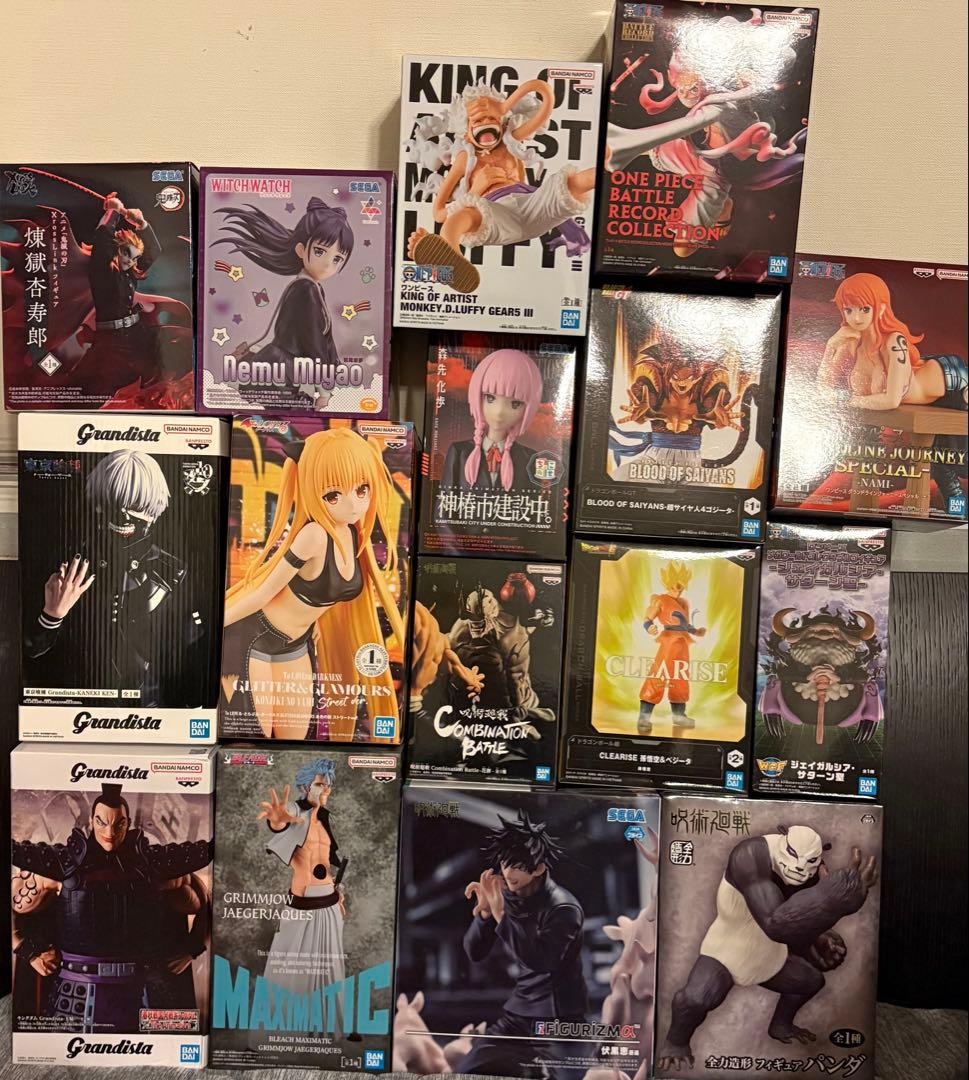 新作 旧作 プライズ フィギュア まとめ売り 16体 セット ドラゴンボール