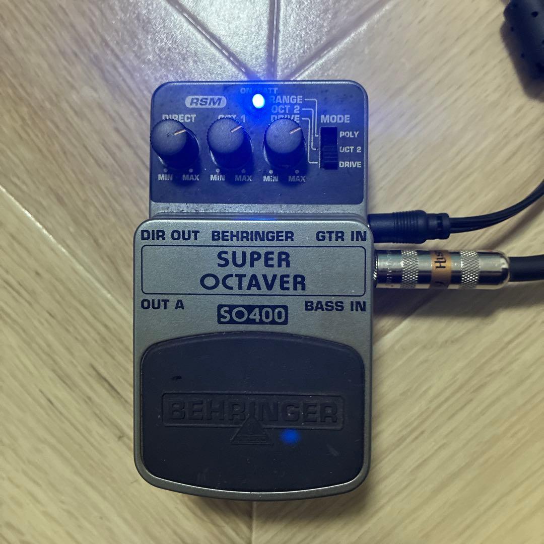 BEHRINGER ULTRAL&SUPEROCTAVER&スイッチャー