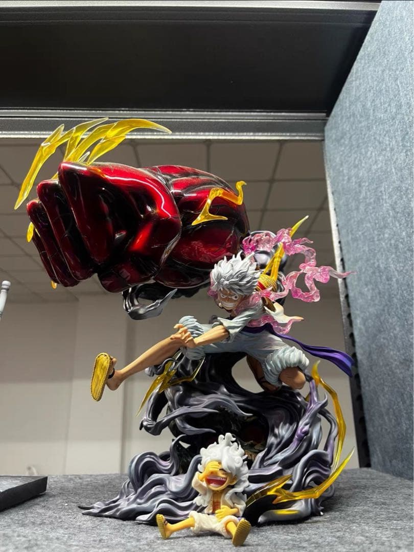 ワンピース ギア5 ニカ ルフィ【赤】 ガレージキット フィギュア