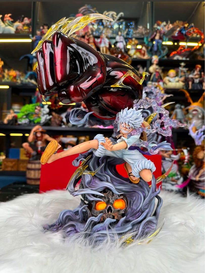 ワンピース ギア5 ニカ ルフィ【赤】 ガレージキット フィギュア