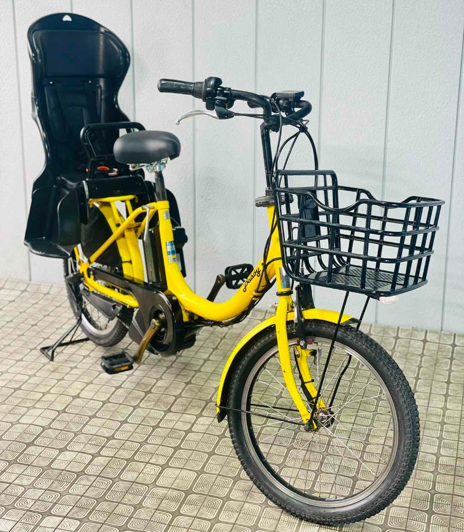 【YAMAHA】20インチ子供のせ電動アシスト自転車パスバビー3112