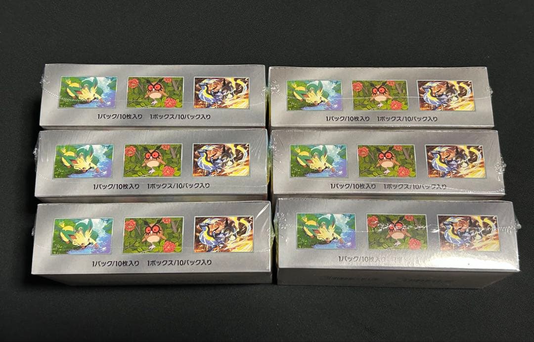 ポケモンカード テラスタルフェスex シュリンク付き 6BOX 【新品未開封】