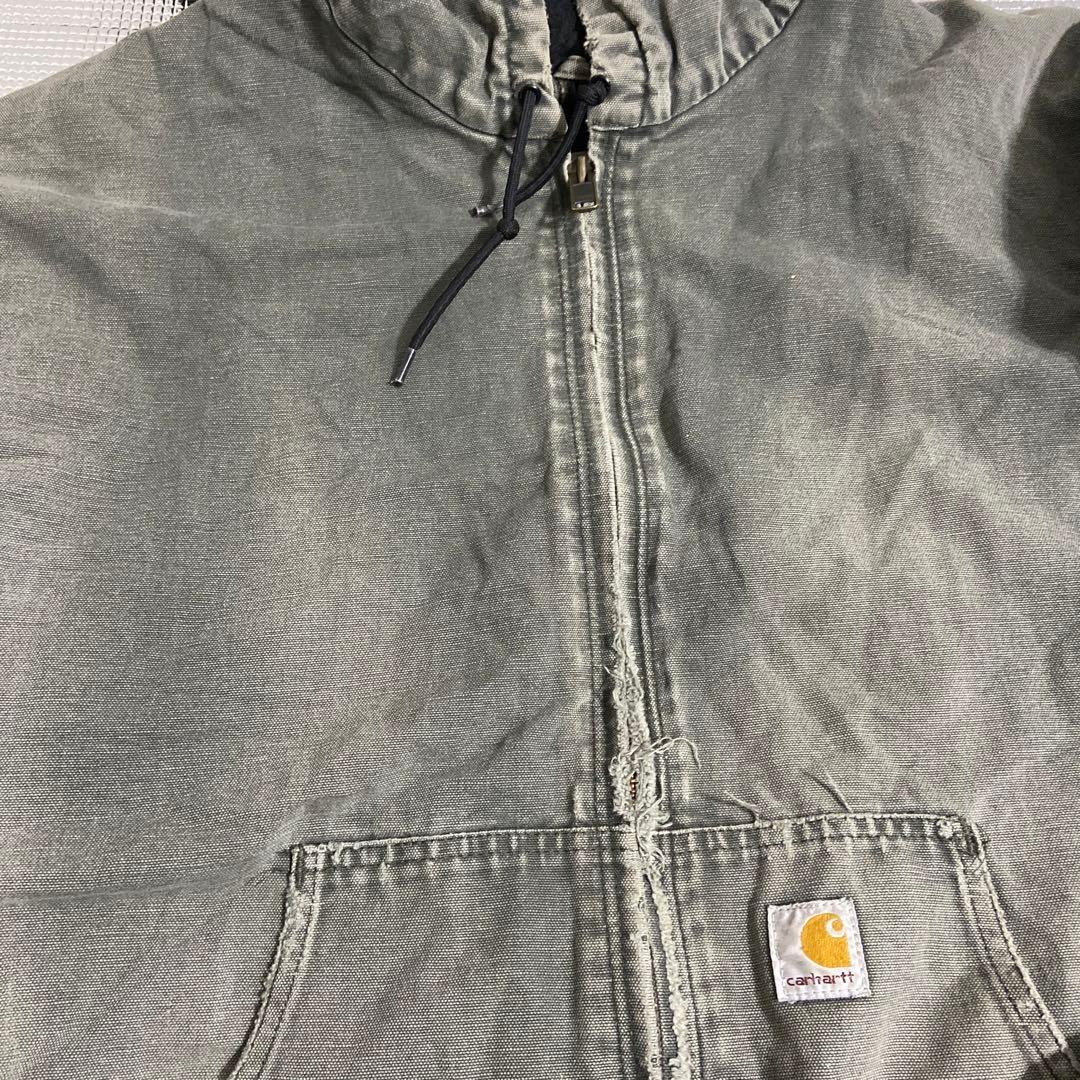 ホ*ー様 Carhartt アクティブジャケット MOS モスグリーン