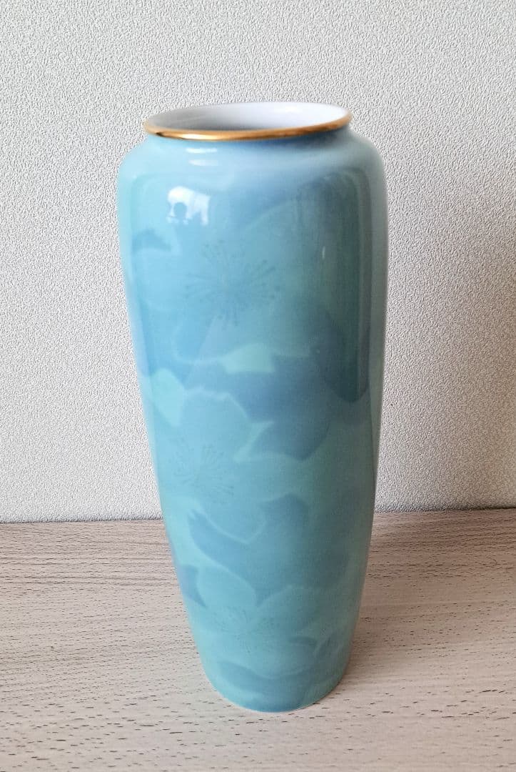 花瓶  有田焼 深川青磁