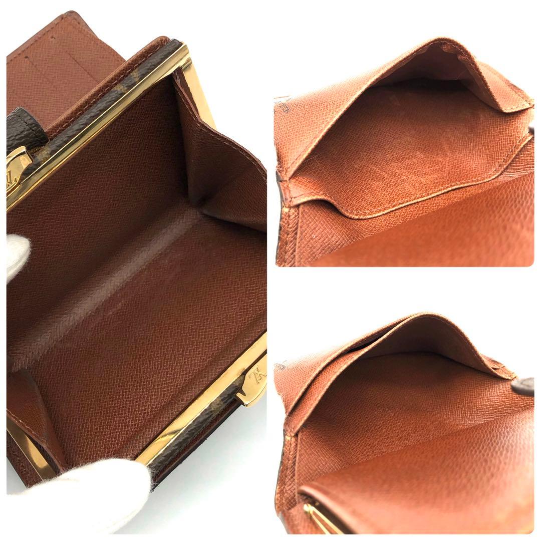 ルイヴィトン モノグラム がま口ポルトフォイユ ヴィエノワ コンパクト財布