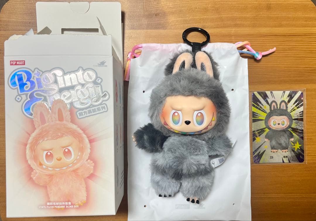 ぬいぐるみ popmart ラブブ らぶぶ labubu本我 シークレット