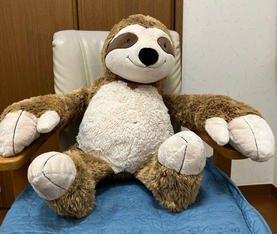 NICI ニキ キーリング ナマケモノ　スロビー　超特大　巨大　ぬいぐるみ