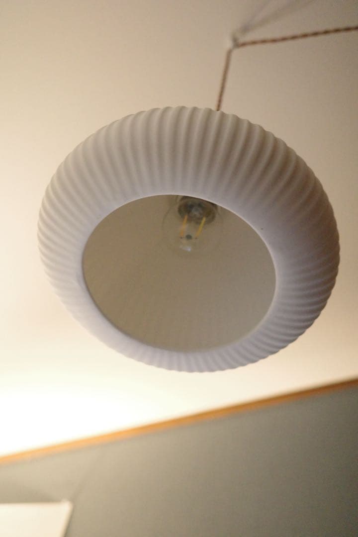 ミルクガラス ペンダントライト