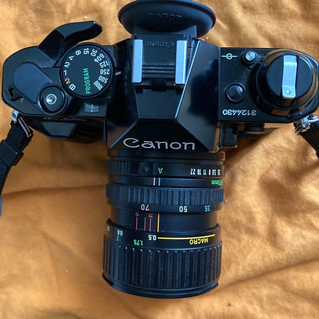 Canon AE-1 一眼レフカメラ 35-70mmレンズ付き