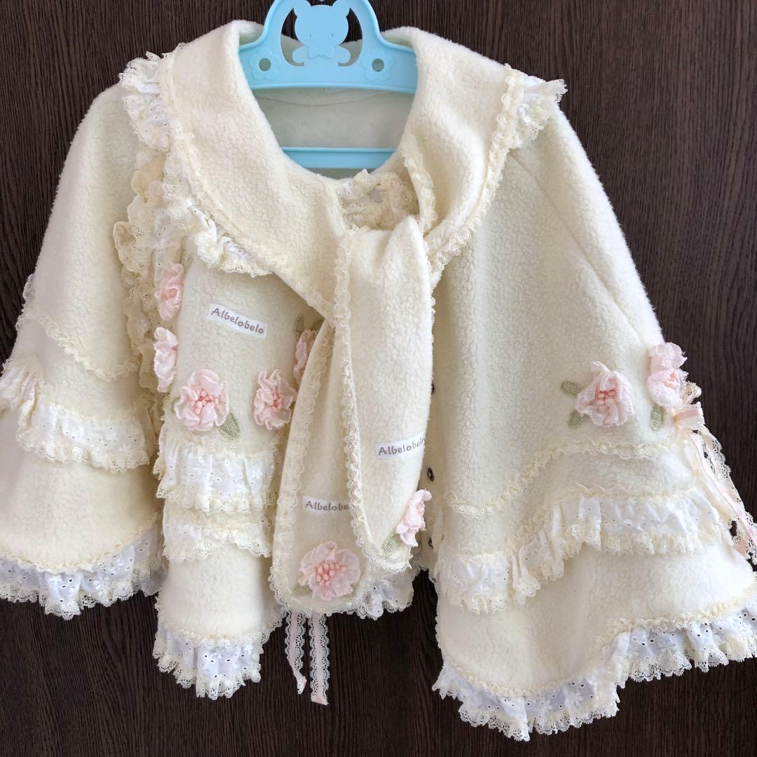 Albelobelo 花飾り付きアウター