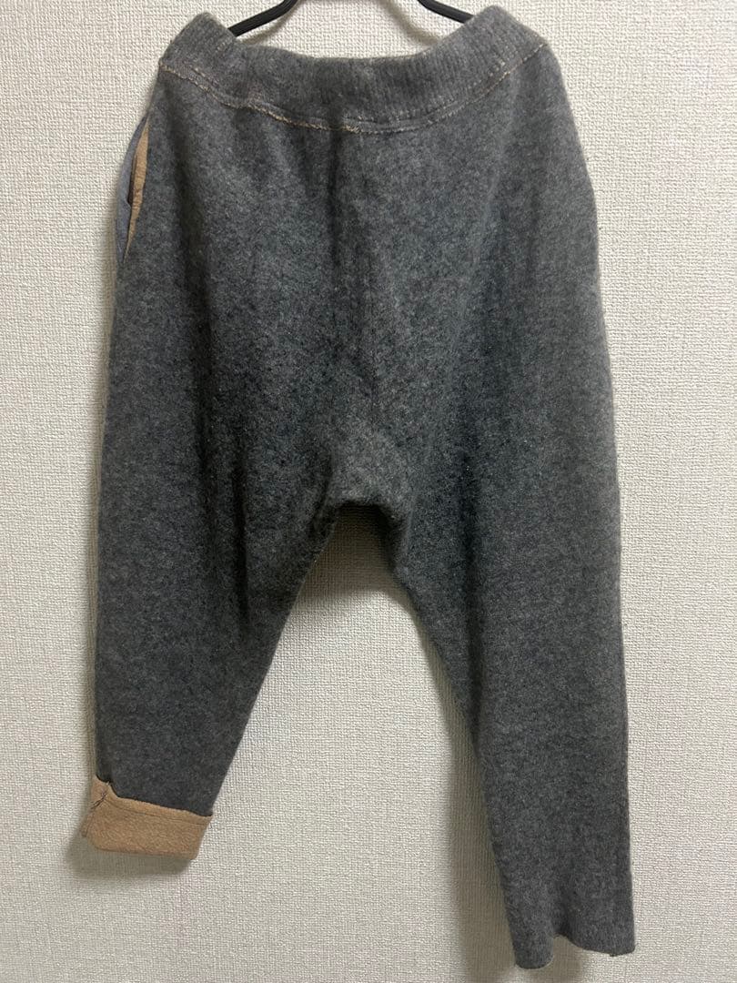 mini perhonen グレー サルエルパンツ