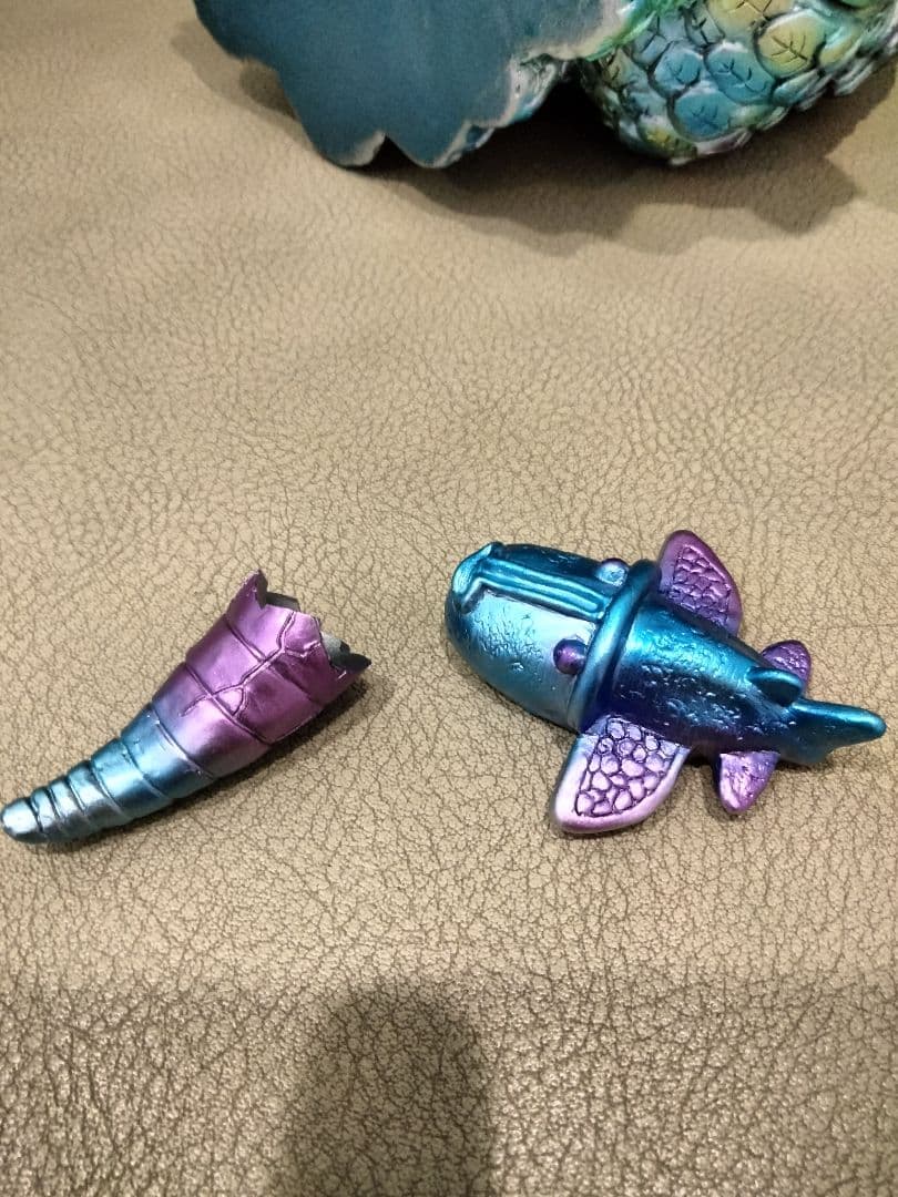 ソフビ　monstock 超未来人類ヒバンゴ　エトヤ製作堂　izumonster