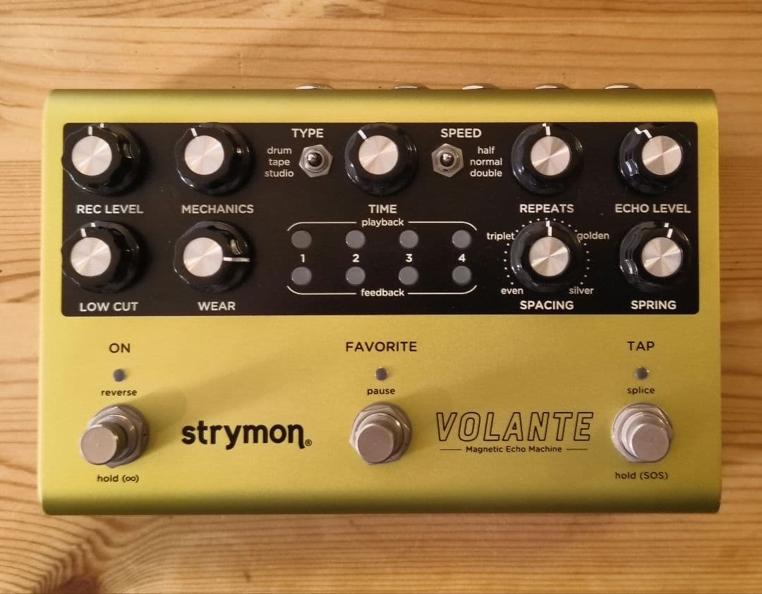 Strymon VOLANTE マグネティックエコーマシン
