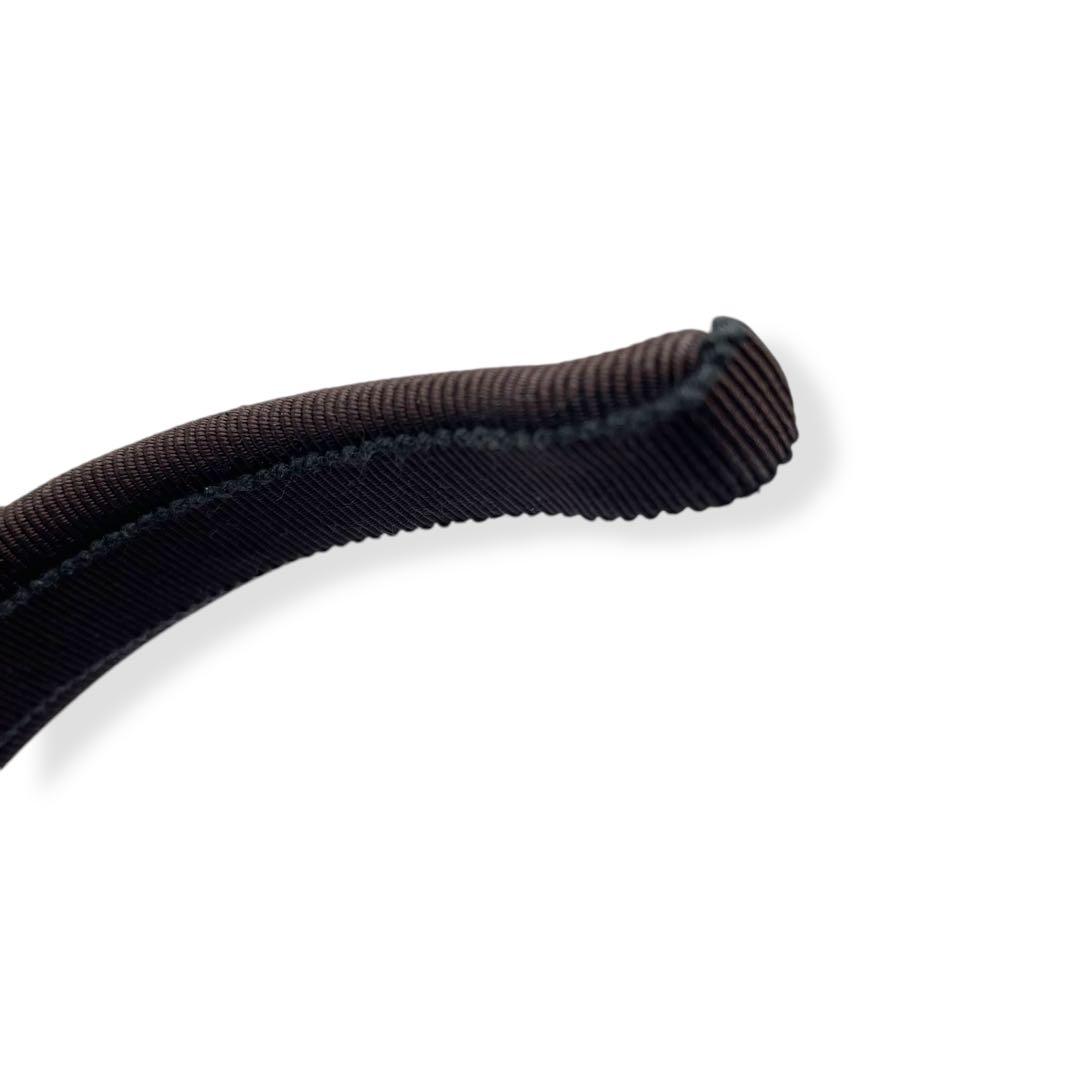 極美品 サルヴァトーレフェラガモ Ferragamo ヴァラ カチューシャ　茶