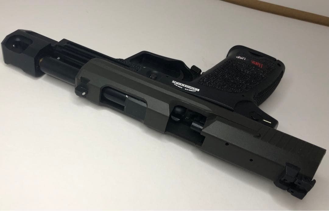 ⭐️タニオコバ⭐️H&K USP 40 S&W 40 Matchコンペセイター仕様墨