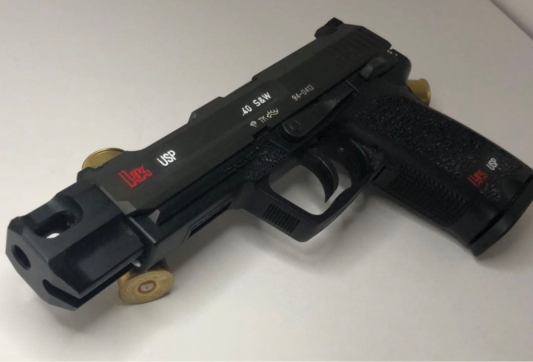 ⭐️タニオコバ⭐️H&K USP 40 S&W 40 Matchコンペセイター仕様墨