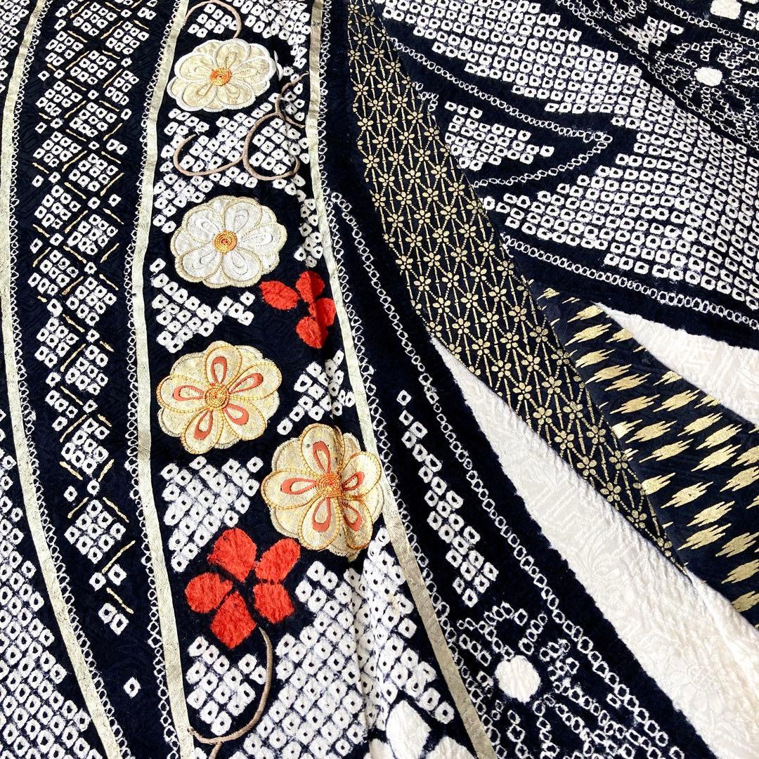 ™️ 振袖5点セット‼️フルセット　絞り　お振袖セット‼️NO59