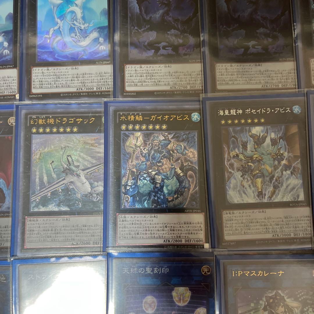 遊戯王　征竜デッキ　ガチ構築　手札誘発多数　純征竜　EXデッキ有り　3重スリーブ