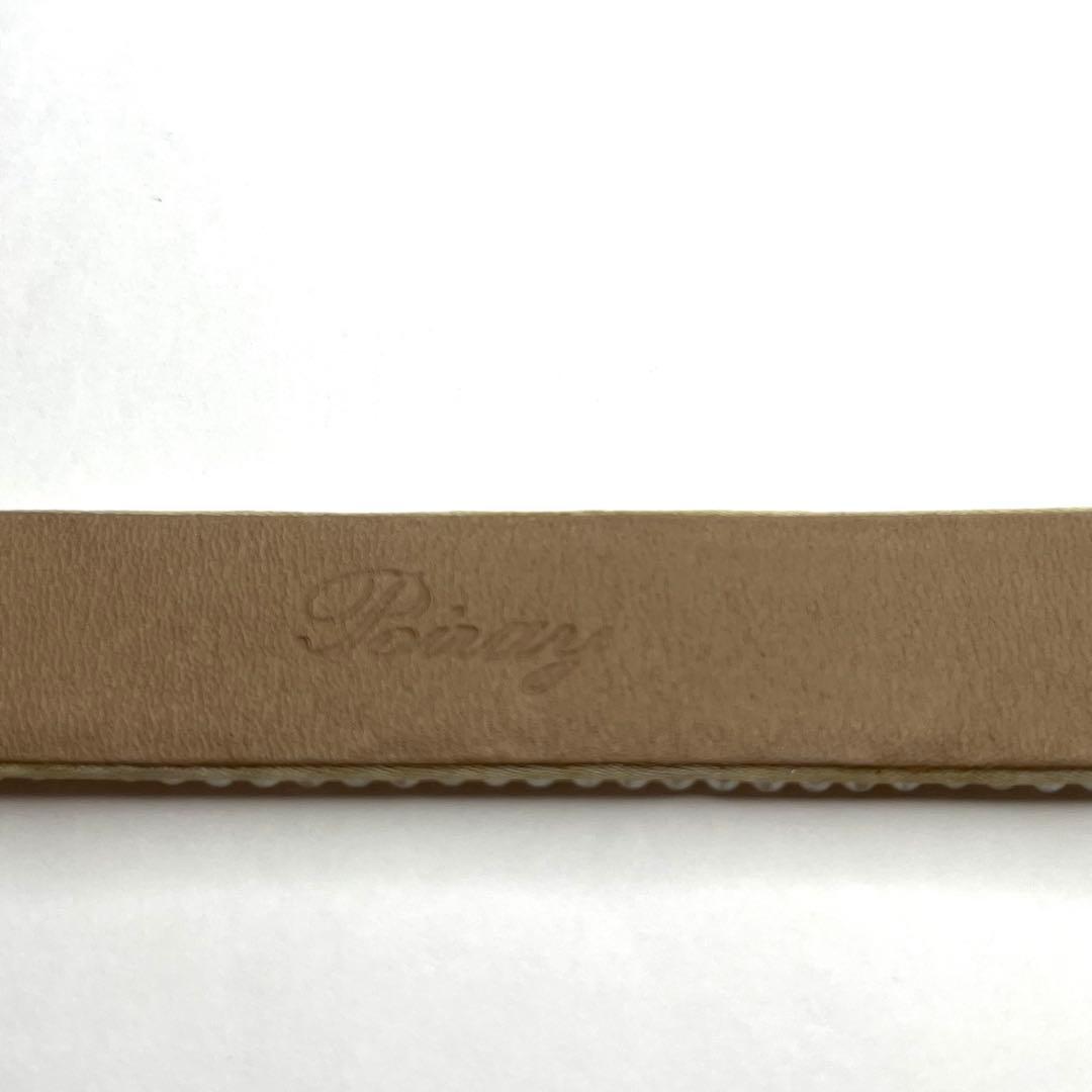 よね様　ポアレマプルミエ 腕時計 白パール 黒シルクストラップ2点