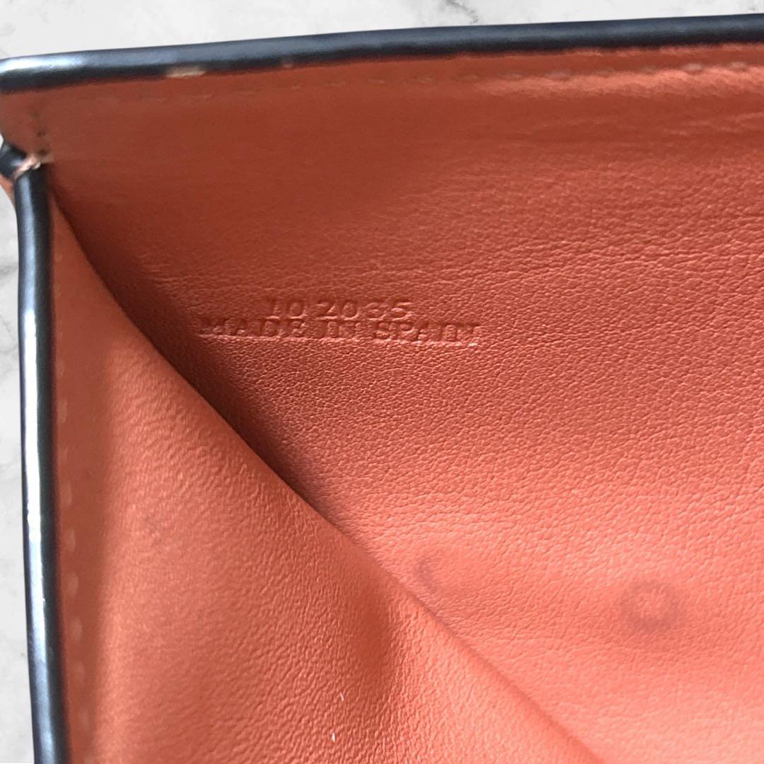 箱付き✨️LOEWE　ロエベ　アナグラム　バーティカル　コンパクトウォレット