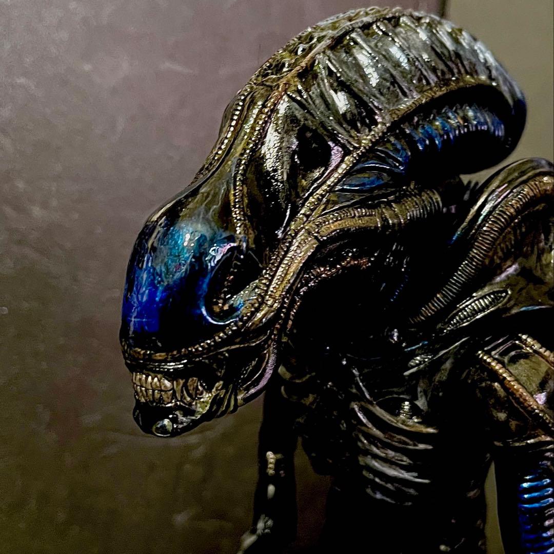 ツクダホビー　エイリアン2 エイリアンウォーリアリペイント完成品　絶版フィギュア