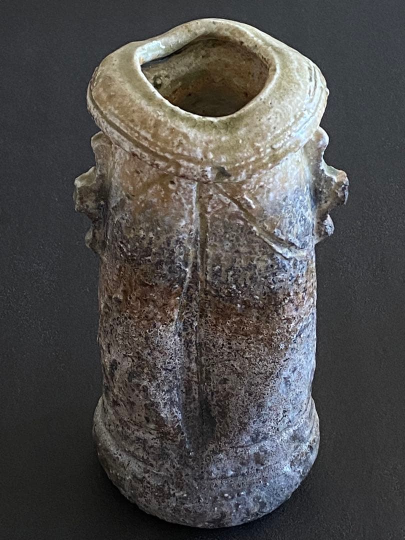 信楽焼　花瓶　花器　花入　井村侊生　　#3413