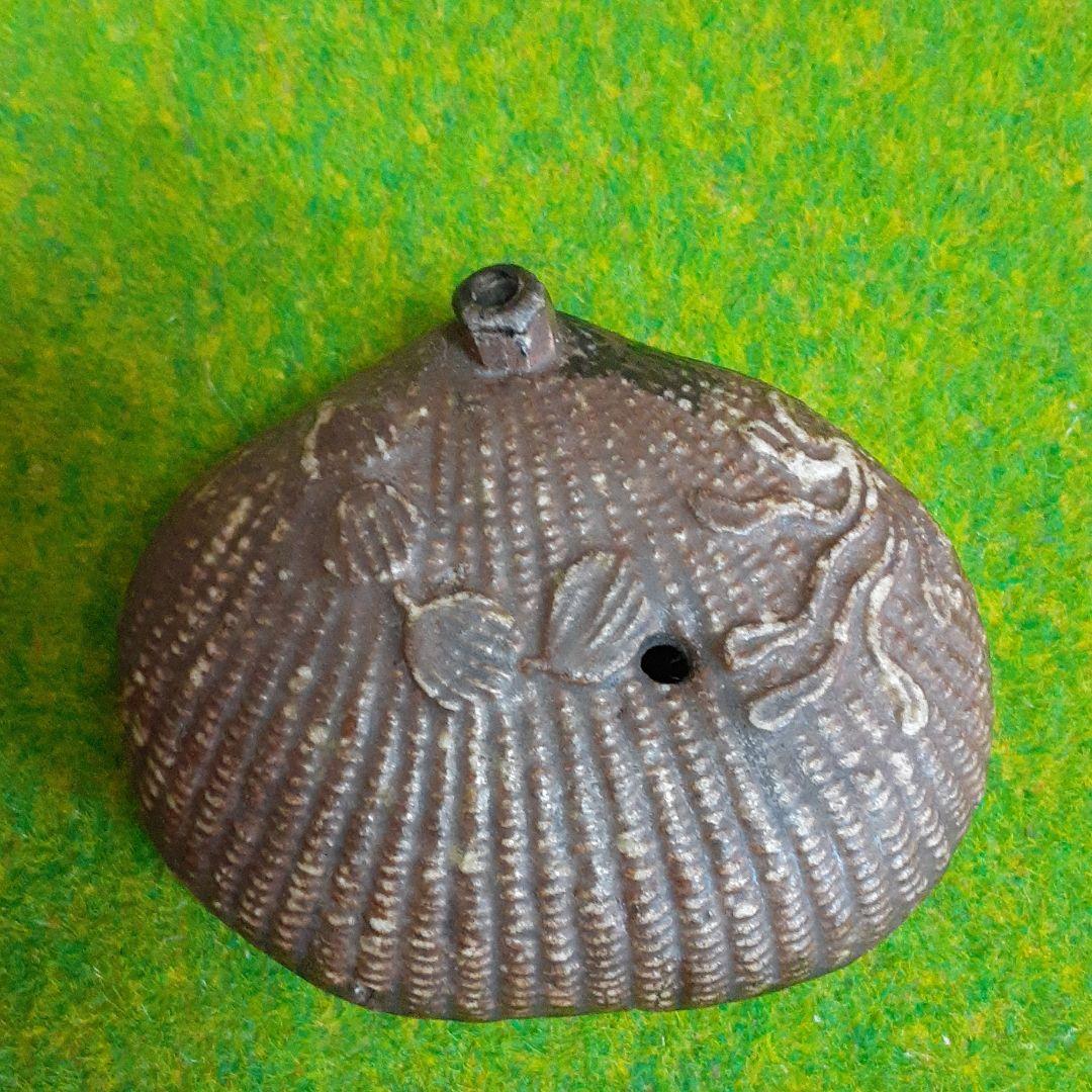 古備前　貝型　水滴