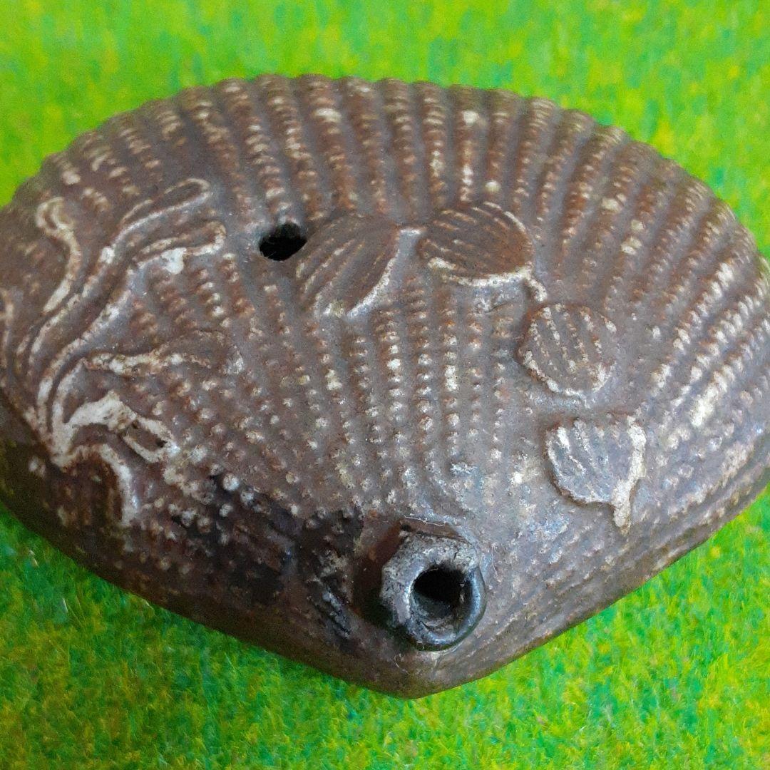 古備前　貝型　水滴