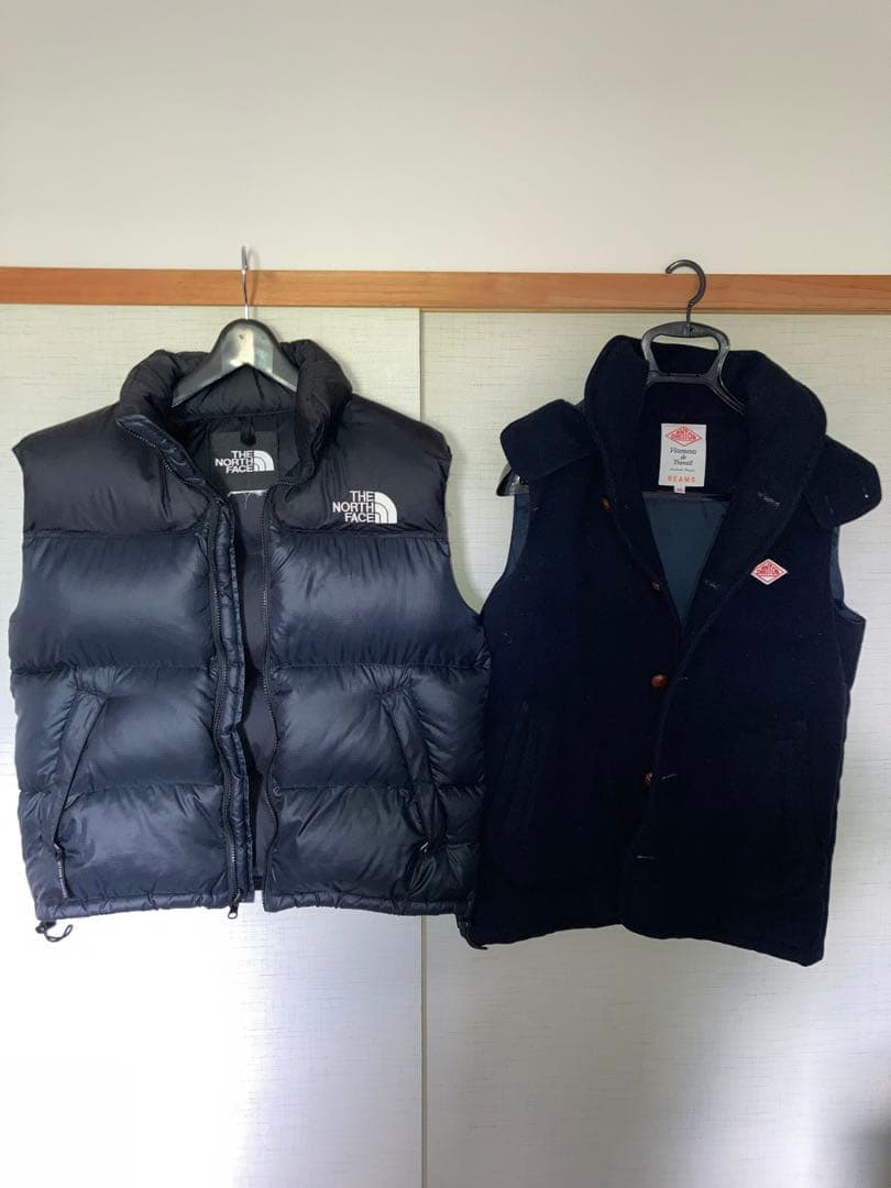 ホ*ル様 ノースフェイスダウンベスト、ダントンベスト✖️ビームス