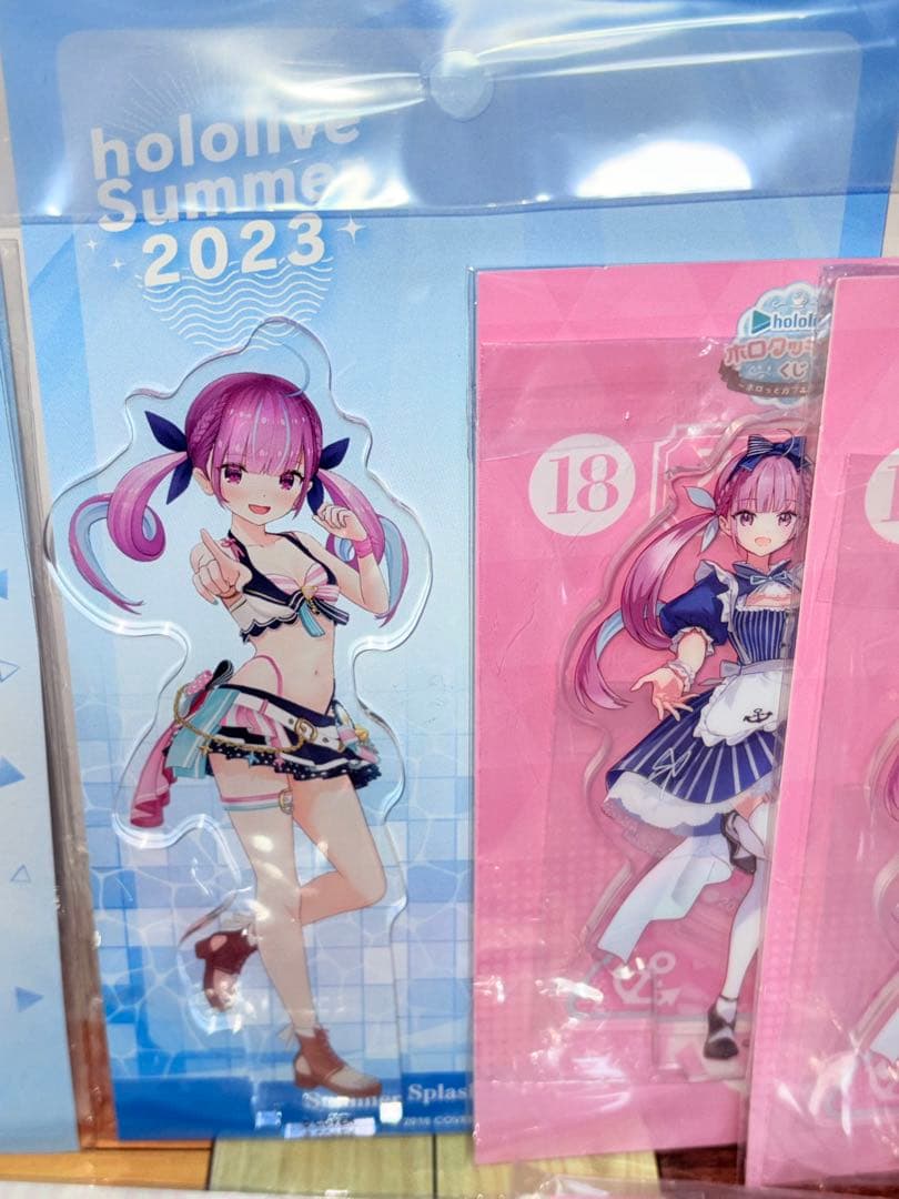 レア　限定　多数　ホロライブ　湊あくあ　アクリル　大量　まとめ売り　super