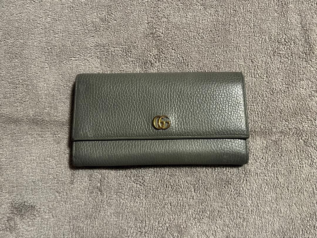 GUCCI（グッチ）財布　ダブルGロゴ（GG）　グレー