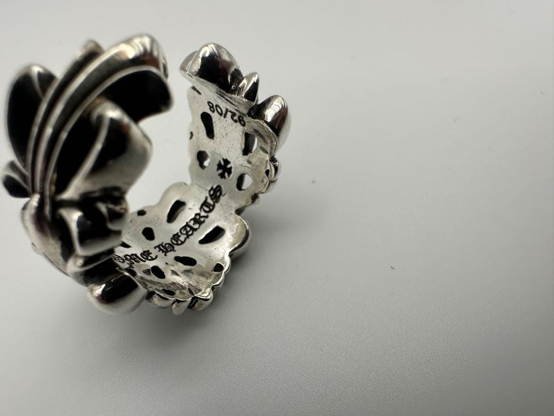 クロムハーツ　ダブルフローラルリング　未使用品　正規店購入