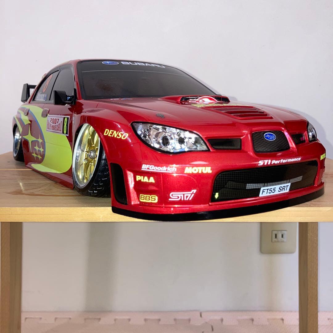 タミヤ　インプレッサWRCモンテカルロ'07 ボディ