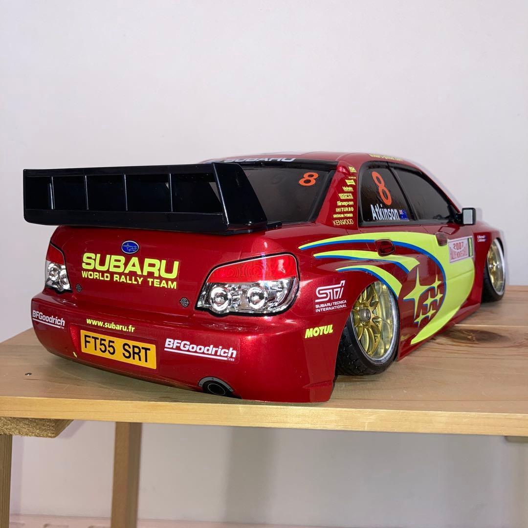 タミヤ　インプレッサWRCモンテカルロ'07 ボディ