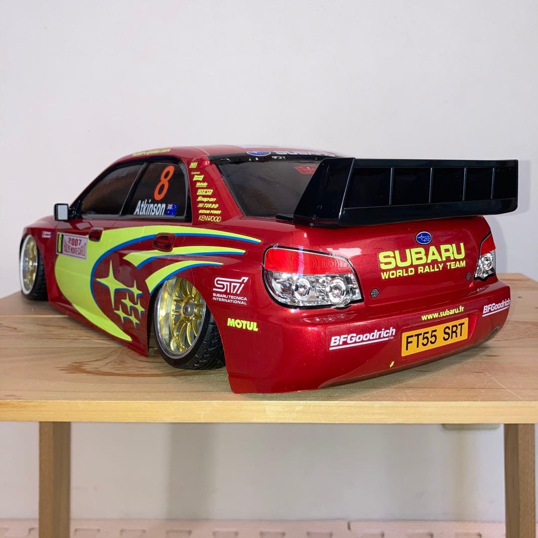 タミヤ　インプレッサWRCモンテカルロ'07 ボディ