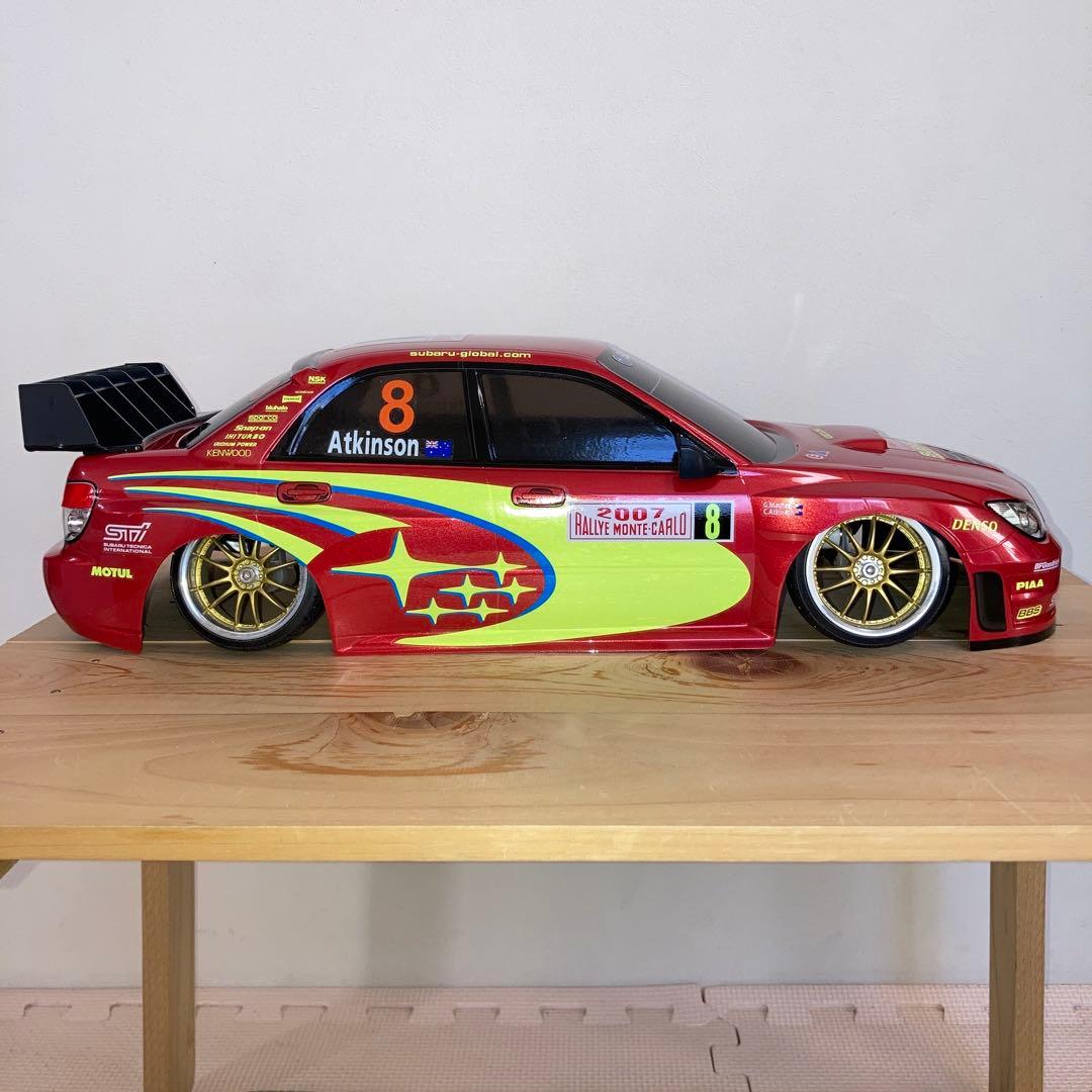 タミヤ　インプレッサWRCモンテカルロ'07 ボディ