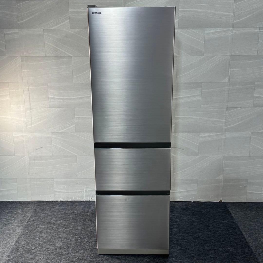 日立 315L 冷蔵庫 2020年製 3ドア 清掃済み 左開き d5210