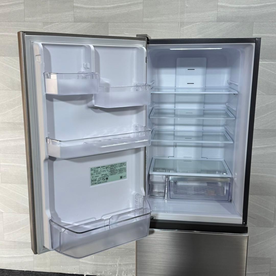 日立 315L 冷蔵庫 2020年製 3ドア 清掃済み 左開き d5210