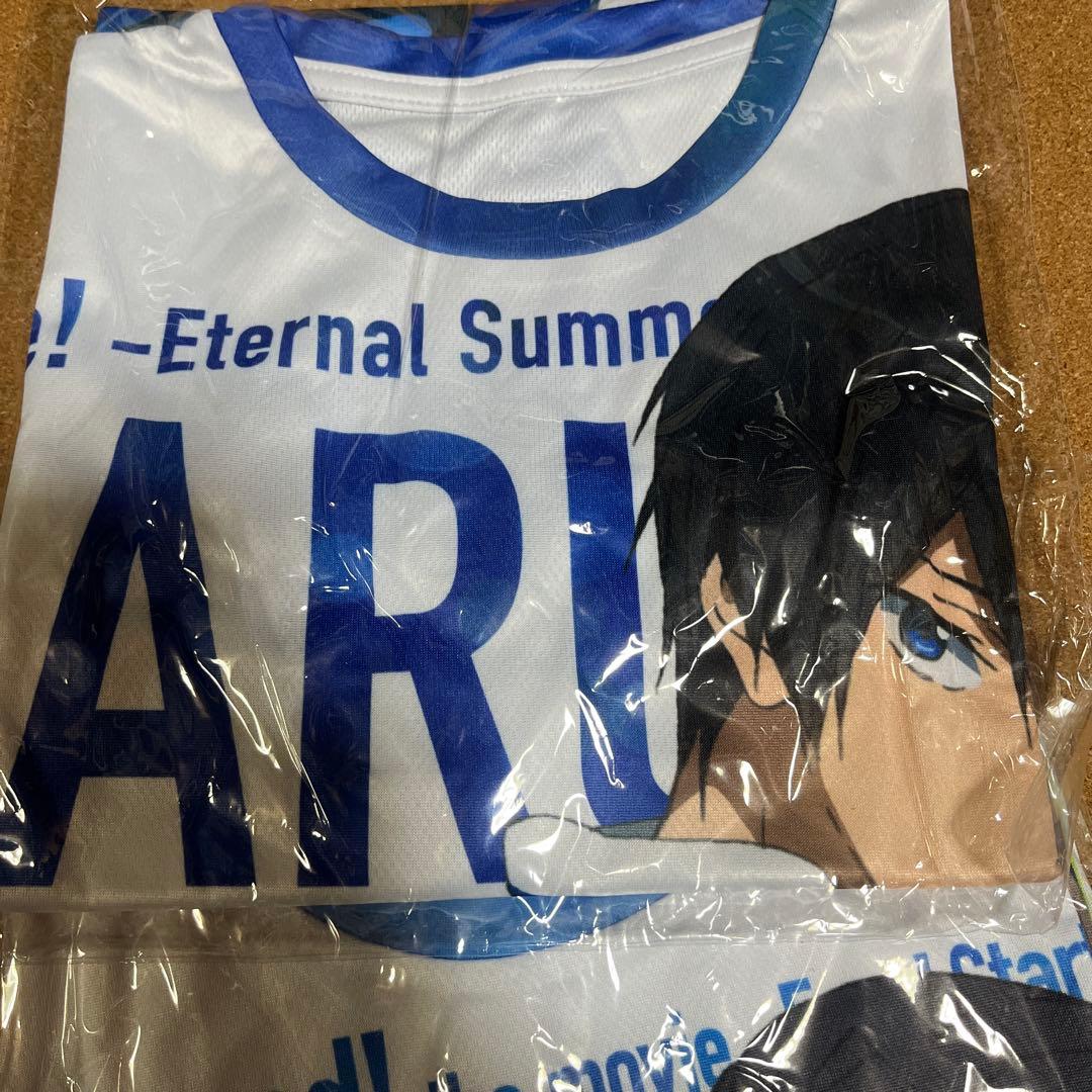 ハイ⭐︎スピード　Free! フルグラフィックTシャツ　七瀬遙　　希少